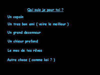 ke suis je pour toi
